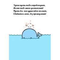Удача пусть тебя сопровождает!